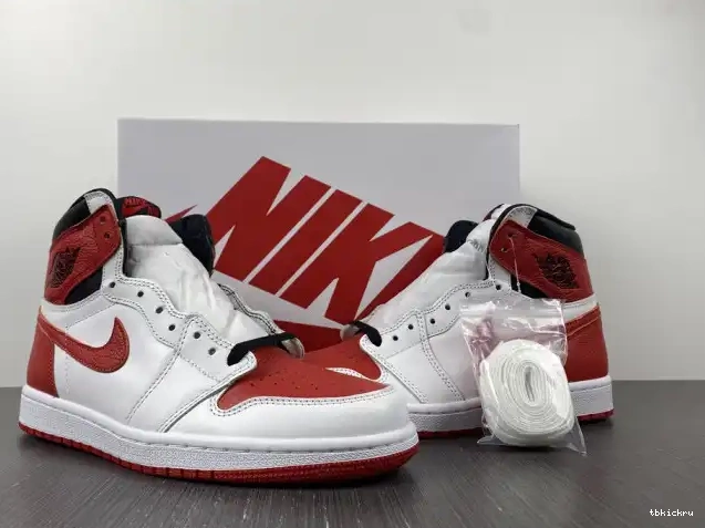 Rep TBkick Jordan OG Retro 1 High 555088-161 Heritage 0508